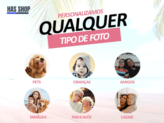 Colar Foto Personalizado Coração Virado Infinito