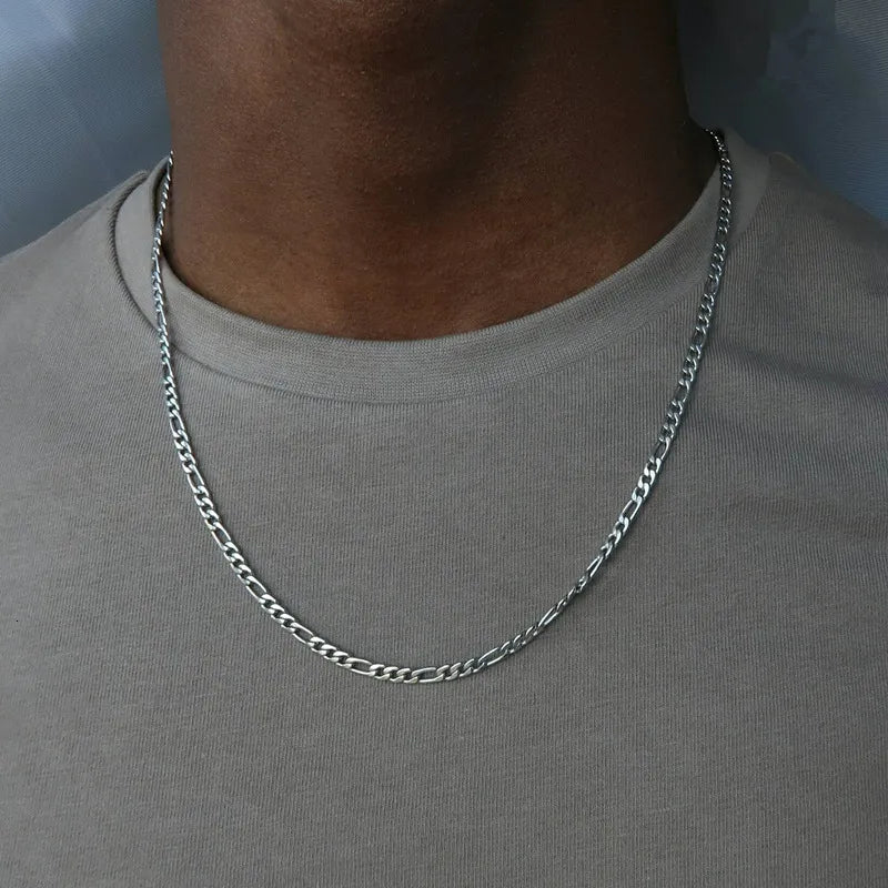 Colar Corrente Elegante Classe Masculino