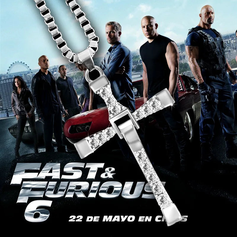 Dominic Toretto Velozes e Furiosos Vin Diesel Colar Cruz Masculino