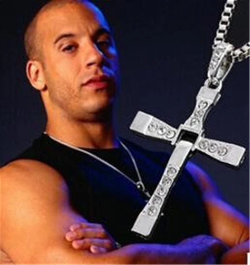 Dominic Toretto Velozes e Furiosos Vin Diesel Colar Cruz Masculino