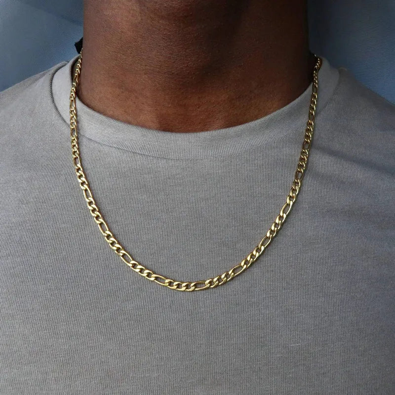 Colar Corrente Elegante Classe Masculino