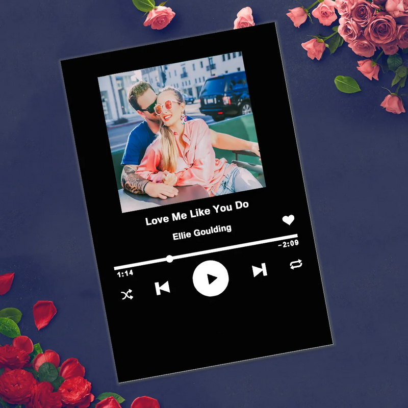 Placa Personalizada Foto Artista e Música