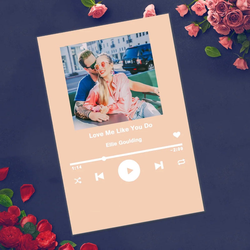 Placa Personalizada Foto Artista e Música