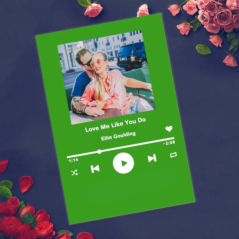 Placa Personalizada Foto Artista e Música