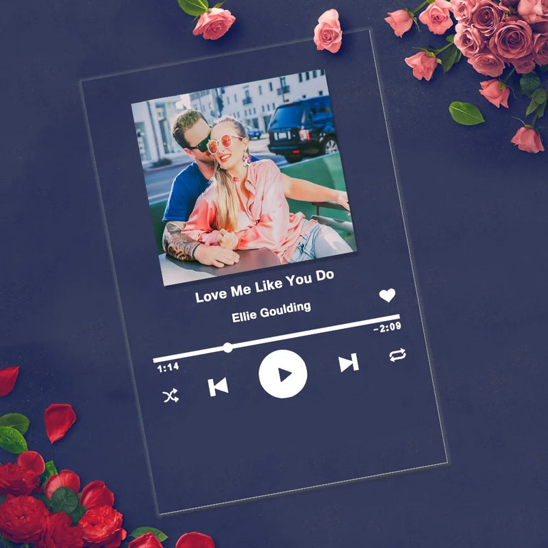 Placa Personalizada Foto Artista e Música
