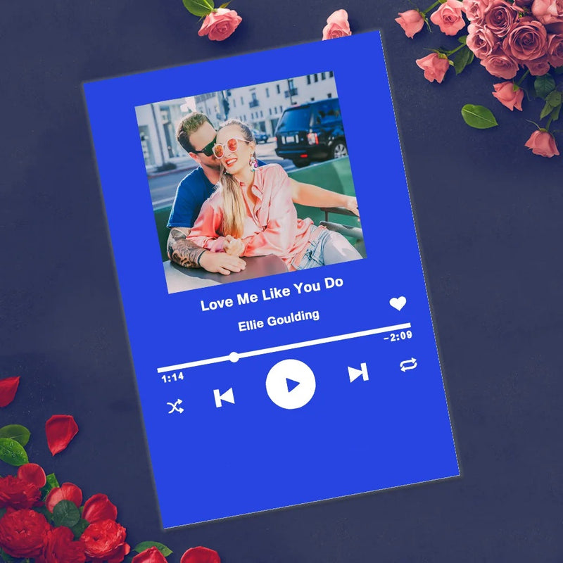 Placa Personalizada Foto Artista e Música