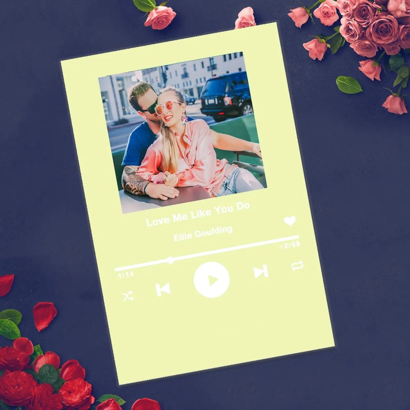 Placa Personalizada Foto Artista e Música