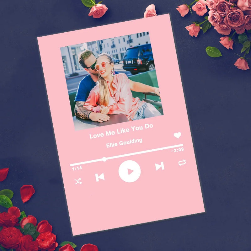 Placa Personalizada Foto Artista e Música