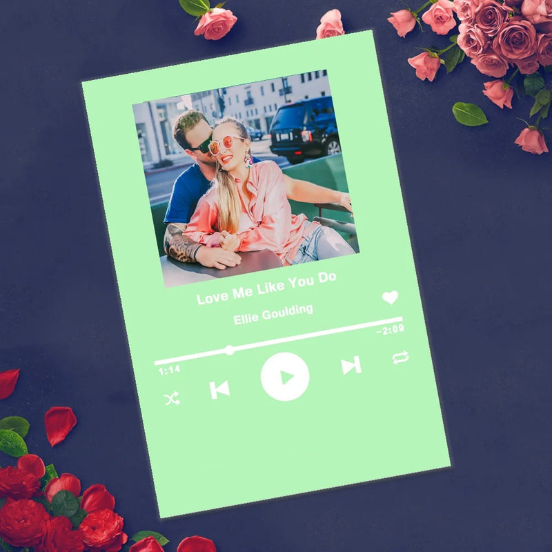 Placa Personalizada Foto Artista e Música